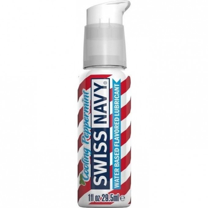 Лубрикант SWISS NAVY Cooling Peppermint с ароматом мятных конфеток 1oz/30 мл. SNFCP1